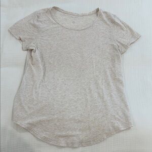 Lululemon Beige Love Crew T Shirt